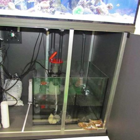 Aquael Reef Master XL 385 Litre Marine Aquarium Set With Cabinet