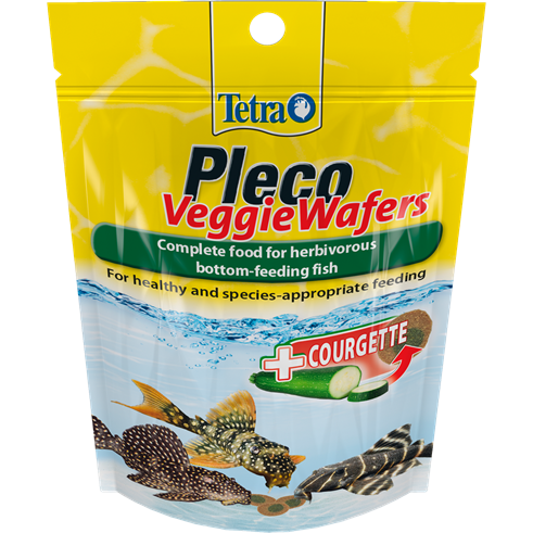 Tetra Pleco Wafers 42g Plecostomus & Catfish Food