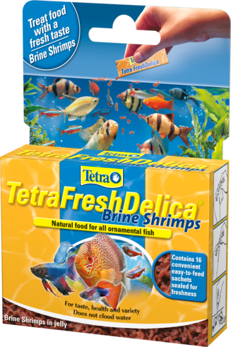 Tetra Fresh Delica Brineshrimp Fish Food Supplement