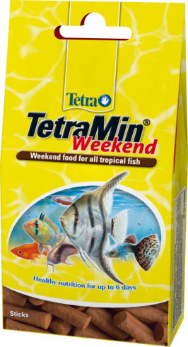 Tetramin Weekend 10 Sticks For All Tropical Aquarium Fish