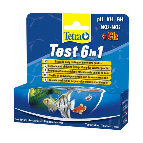 Tetra Test 6 in 1 - Aquarium Water Testing Kit