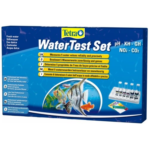 Tetra Water Test Set 5 in 1 Kit For Aquariums