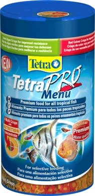 Tetra Pro Menu 4 in 1 Tropical Fish Food 64g - Crisps