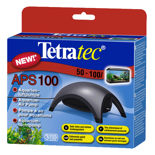 Tetra APS Aquarium Black or White Air Pumps