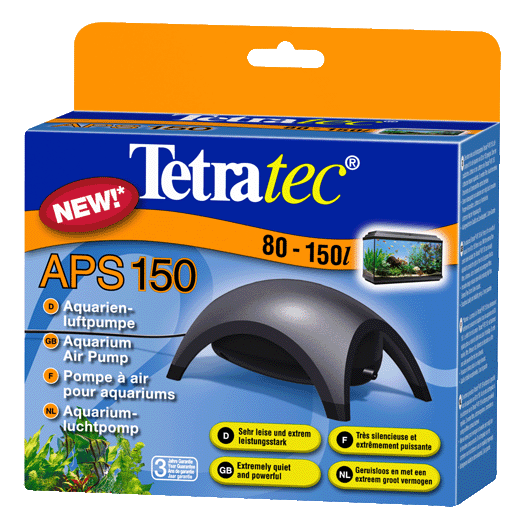 Tetra APS Aquarium Black or White Air Pumps