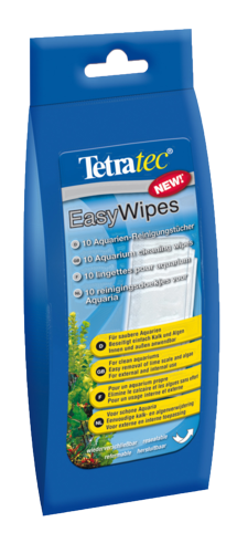 TetraTec EasyWipes 10 Pack - Tropical, Coldwater & Marine