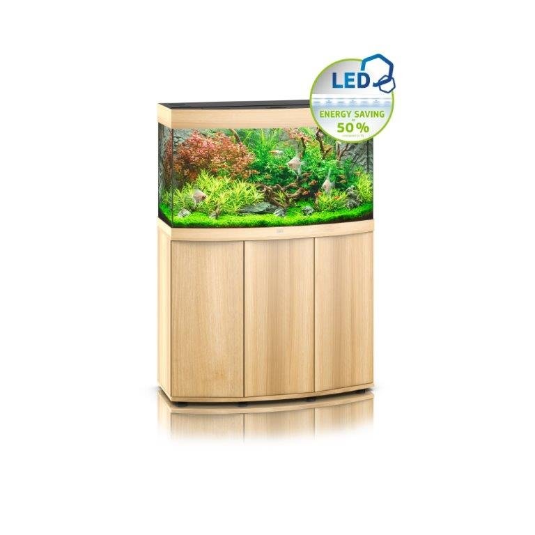 Juwel Vision 180 Aquarium & Cabinet (LED lighting) - Light Wood, Black or White