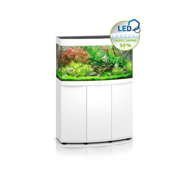 Juwel Vision 180 Aquarium & Cabinet (LED lighting) - Light Wood, Black or White