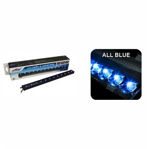 Wave Point LED Aquarium Airstone Blue 12"/30cm