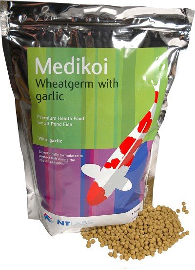 Medikoi Wheatgerm & Garlic Koi Fish Food Pellets 1.75kg 6mm