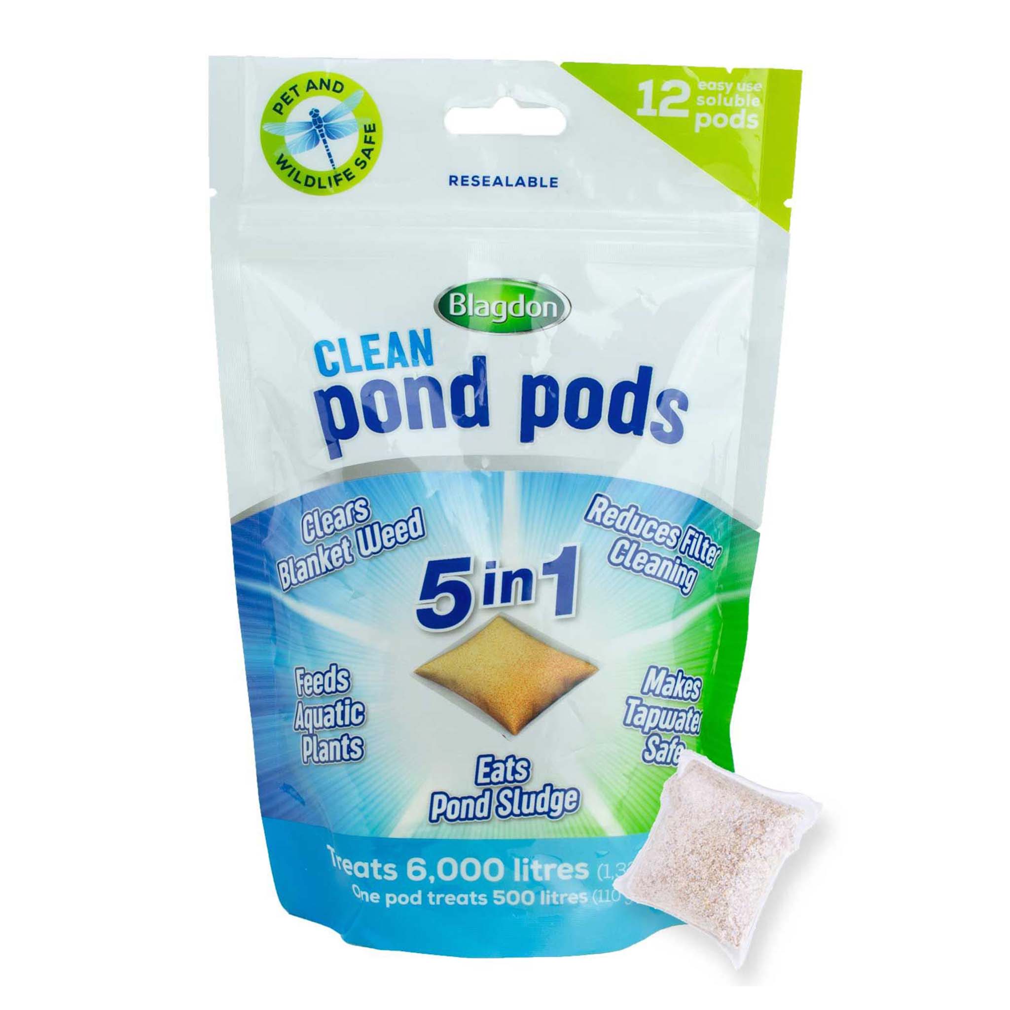 Blagdon Clean Pond Pods - 12 pouches