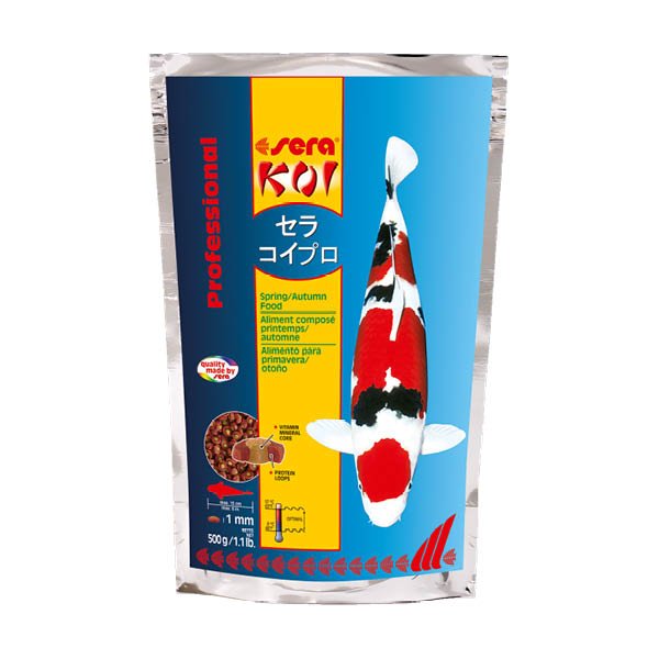 Sera Koi Professional Spring/Autumn Food - 500g