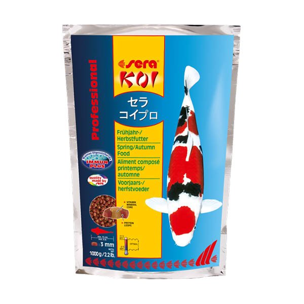 Sera Koi Professional Spring/Autumn Food - 1000g