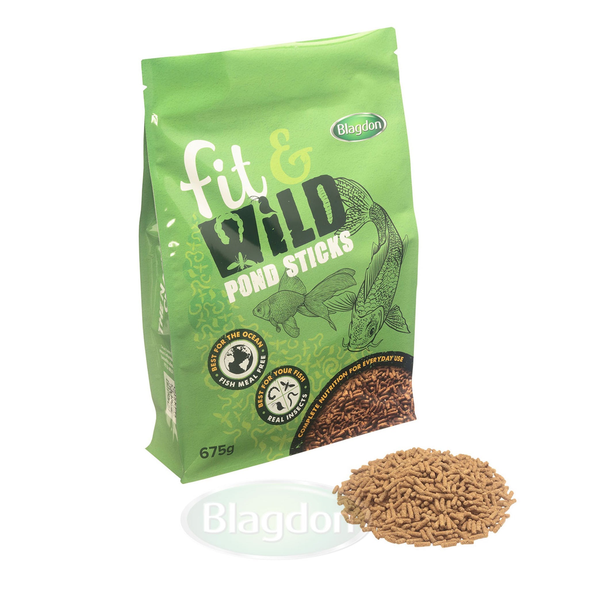 Blagdon Fit and Wild Pond Sticks - 675g