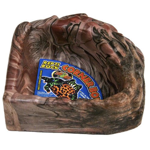 Zoo Med Repti Rock Corner Bowl Small